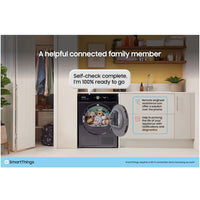 Samsung Series 9 DV90F09F4SU1 Heat Pump Tumble Dryer 9kg Dark Steel thumbnail 3