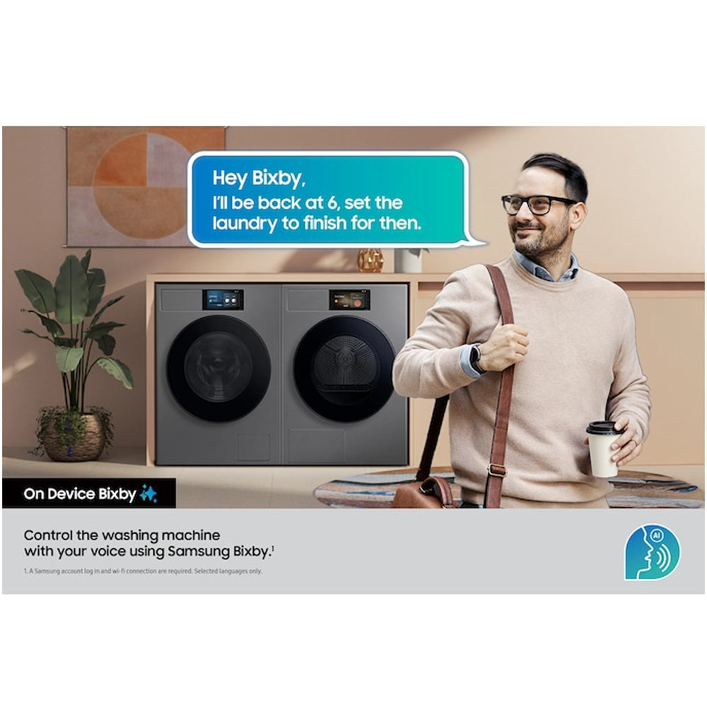Samsung Series 9 WF90F09C4SU1 Washing Machine 9kg 1400rpm Dark Steel