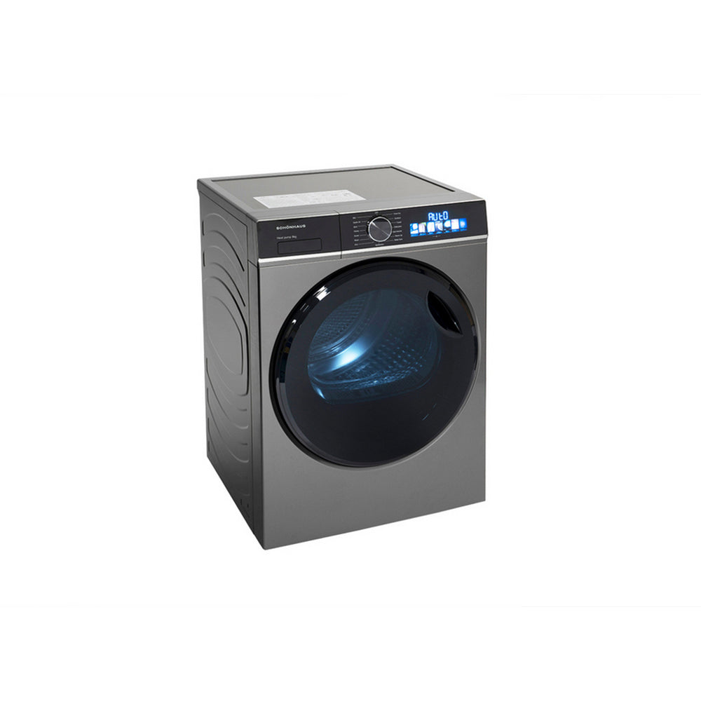 Schonhaus TDSHF018A3G Heat Pump Tumble Dryer 8kg Graphite