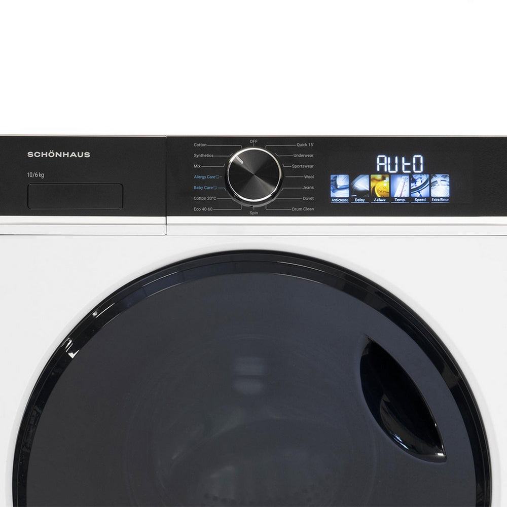 Schonhaus WDSF0110614AW Washer Dryer 10kg/6kg 1400rpm White — image 5