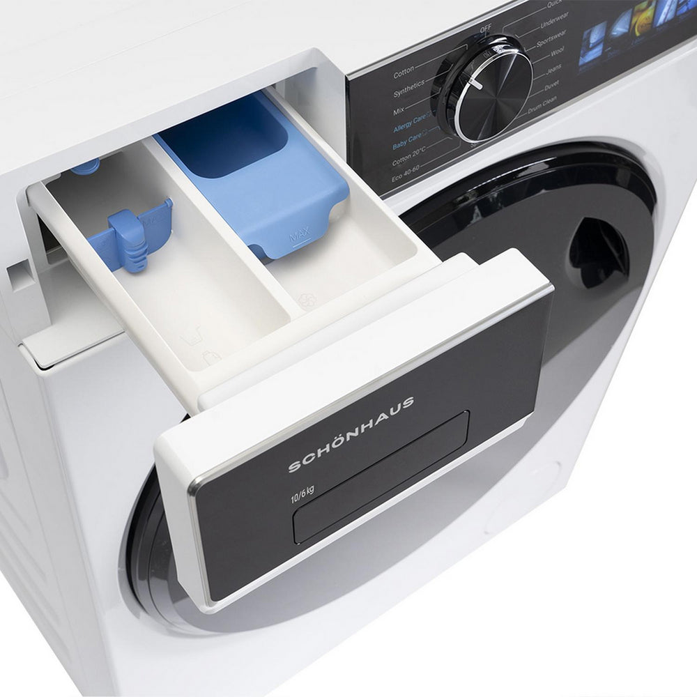 Schonhaus WDSF0110614AW Washer Dryer 10kg/6kg 1400rpm White — image 7