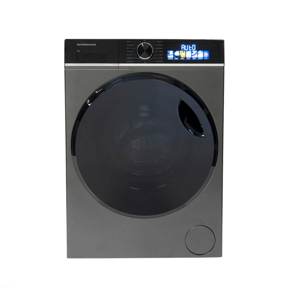 Schonhaus WMSF01914AG Washing Machine 9kg 1400rpm Graphite