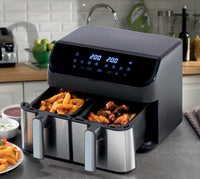 Daewoo SDA2616GE Double Drawer Air Fryer 9L 2000W thumbnail 1