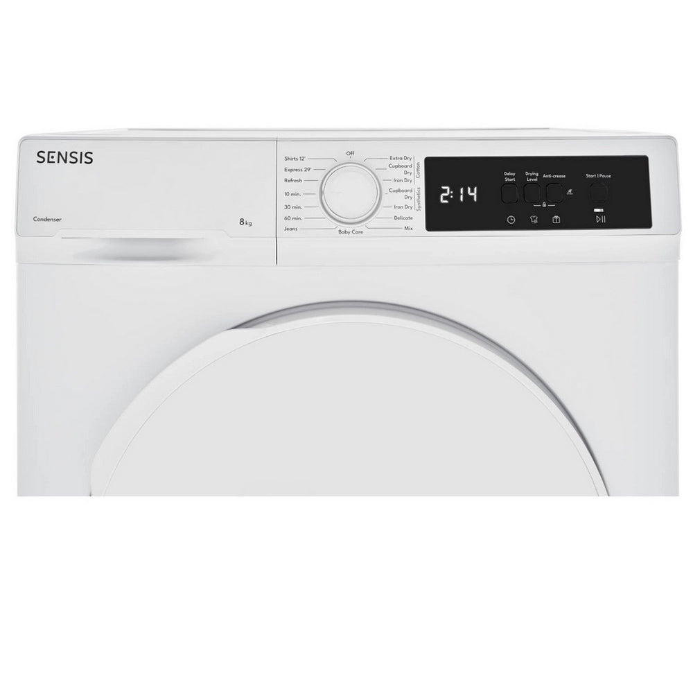 Sensis TDCF018BW Condenser Tumble Dryer 8kg White — image 4
