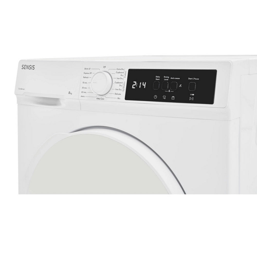 Sensis TDCF018BW Condenser Tumble Dryer 8kg White — image 5