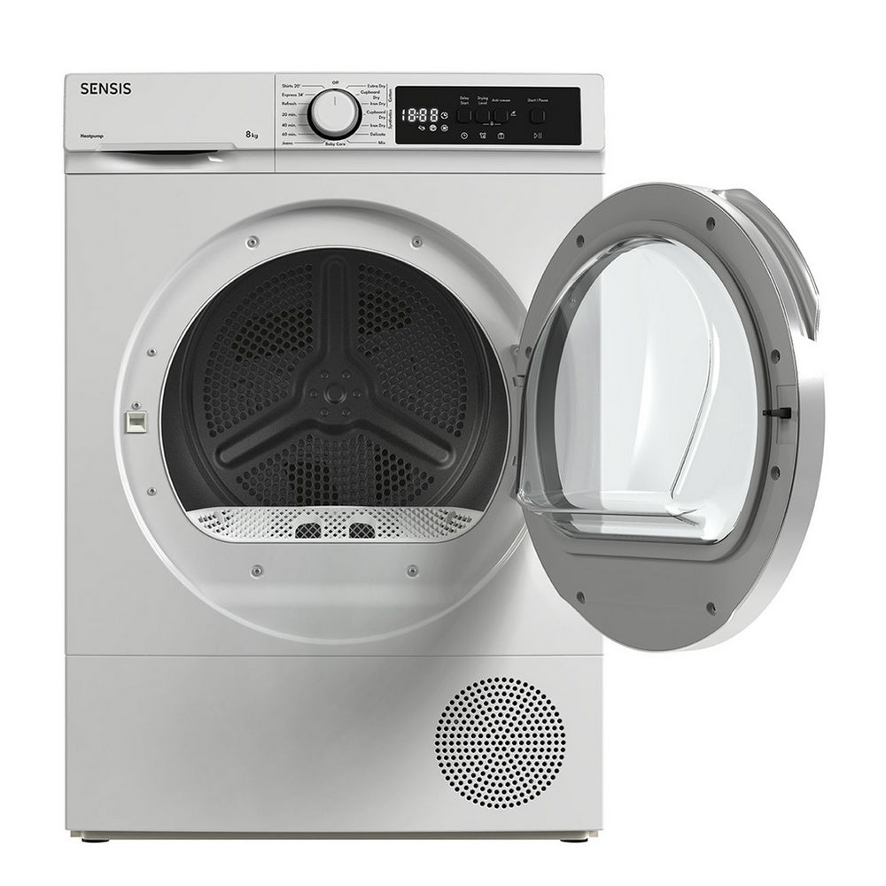Sensis TDHF018A2W Heat Pump Tumble Dryer 8kg White — image 2