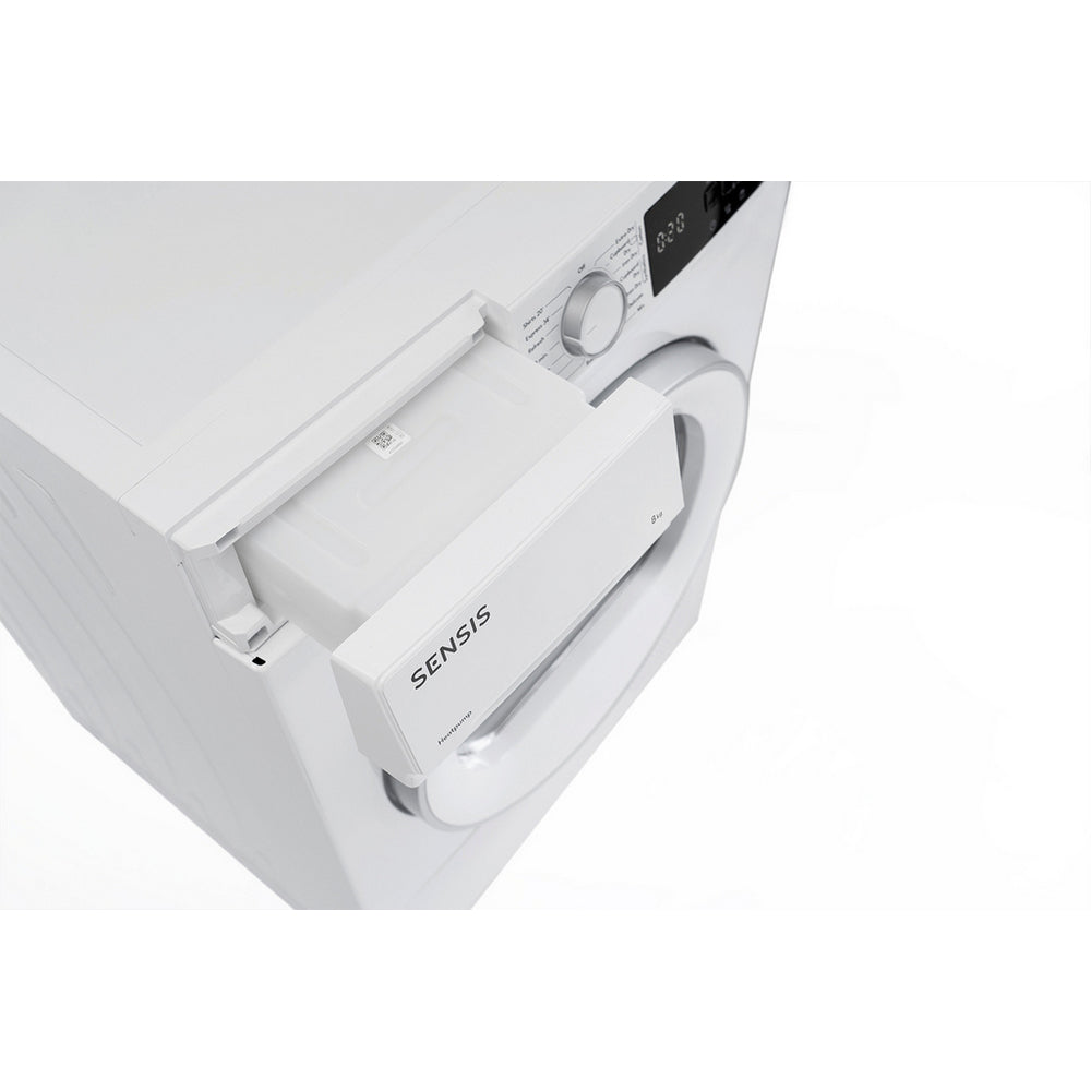 Sensis TDHF018A2W Heat Pump Tumble Dryer 8kg White — image 8