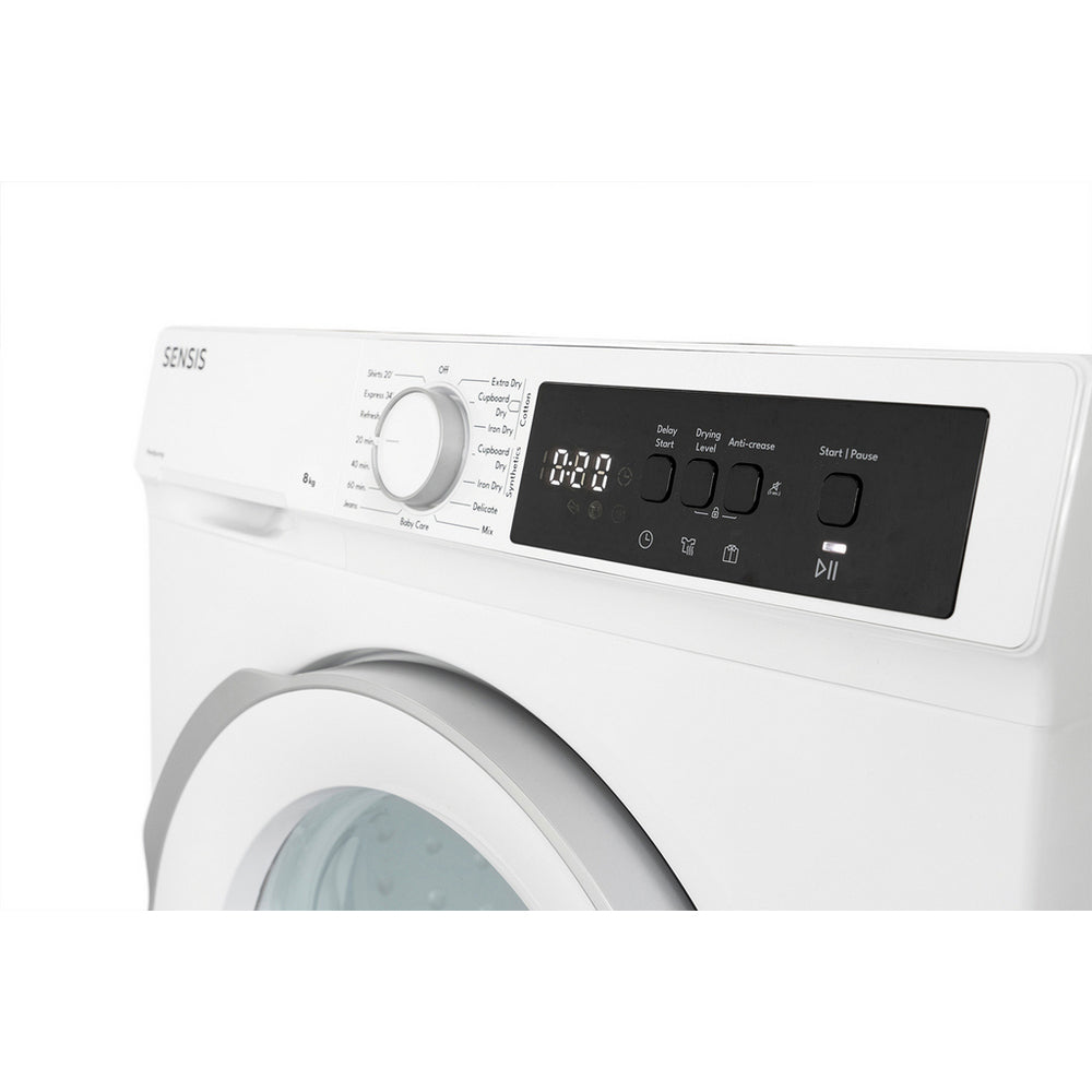 Sensis TDHF018A2W Heat Pump Tumble Dryer 8kg White — image 11