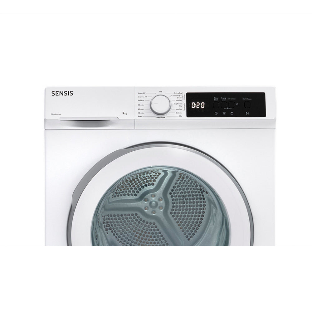 Sensis TDHF019A2W Heat Pump Tumble Dryer 9kg White — image 5