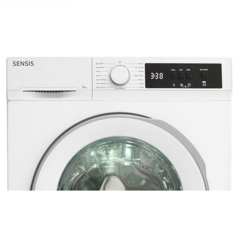 Sensis WMF01814AW Washing Machine 8kg 1400rpm White