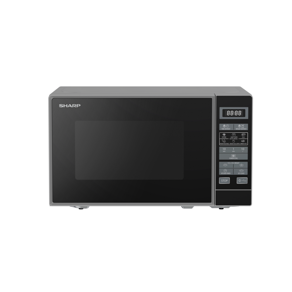 Sharp RDS202TS-UK Solo Microwave Oven 20L 800W Silver