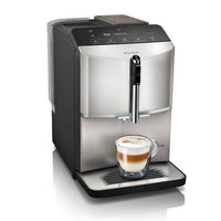Siemens TF303G07 EQ300 Bean to Cup Coffee Machine Inox Silver Metallic thumbnail 1