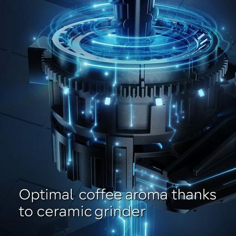 Siemens TF303G07 EQ300 Bean to Cup Coffee Machine Inox Silver Metallic — image 5