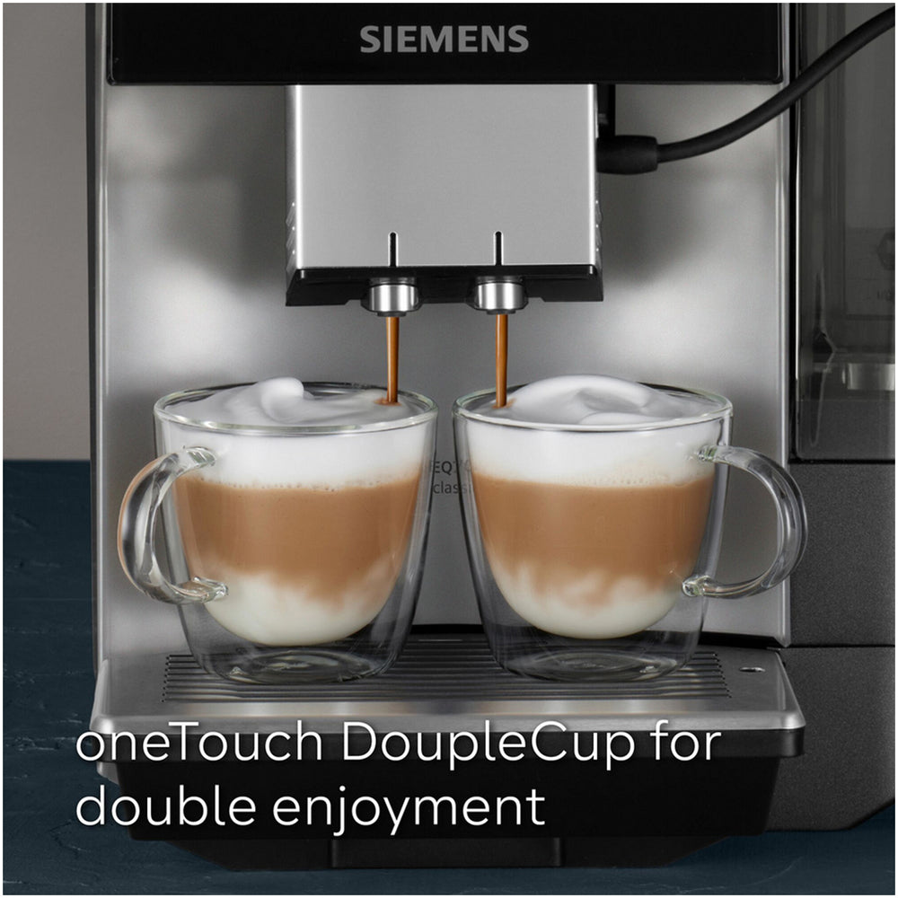 Siemens EQ500 TP515GB1 Bean to Cup Coffee Machine Black Silver — image 4