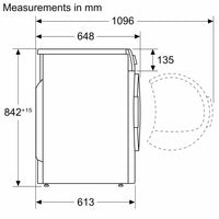 Siemens WQ45G202GB iQ500 Heat Pump Tumble Dryer 9kg White thumbnail 9