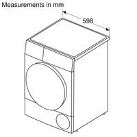 Siemens WQ45G202GB iQ500 Heat Pump Tumble Dryer 9kg White thumbnail 8
