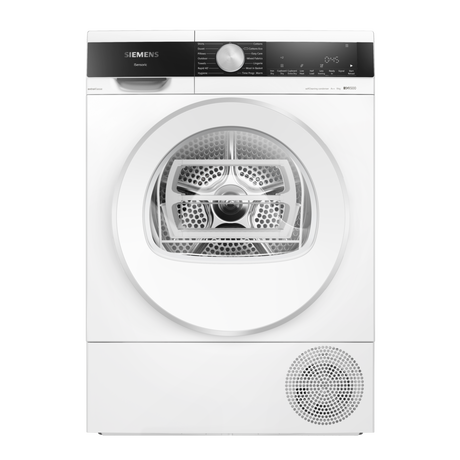 Siemens WQ45G2D2GB iQ500 Heat Pump Tumble Dryer 9kg White