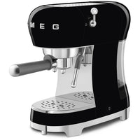 Smeg ECF02BLUK 50s Retro Style Espresso Coffee Machine Black thumbnail 1