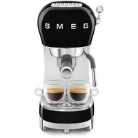 Smeg ECF02BLUK 50s Retro Style Espresso Coffee Machine Black thumbnail 2