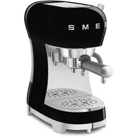 Smeg ECF02BLUK 50s Retro Style Espresso Coffee Machine Black thumbnail 3