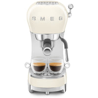 Smeg 50s Retro Style ECF02CRUK Espresso Coffee Machine Cream thumbnail 2