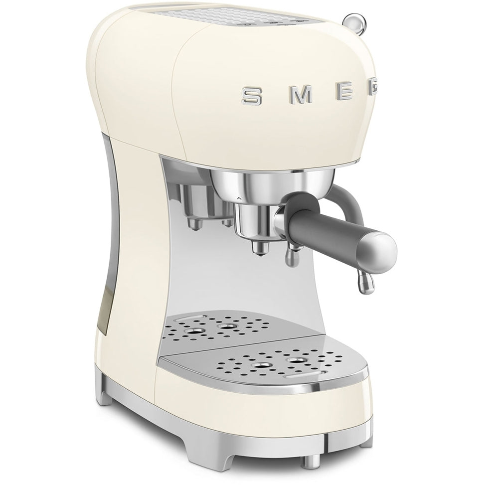 Smeg 50s Retro Style ECF02CRUK Espresso Coffee Machine Cream — image 3