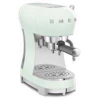 Smeg ECF02PGUK 50s Style Espresso Machine Pastel Green thumbnail 2