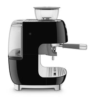 Smeg EGF03BLUK Espresso Coffee Machine with Grinder Black thumbnail 5