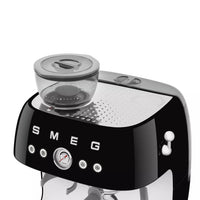 Smeg EGF03BLUK Espresso Coffee Machine with Grinder Black thumbnail 3