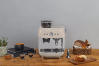 Smeg EGF03CRUK 50s Style Coffee Machine Cream thumbnail 7