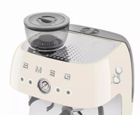 Smeg EGF03CRUK 50s Style Coffee Machine Cream thumbnail 5