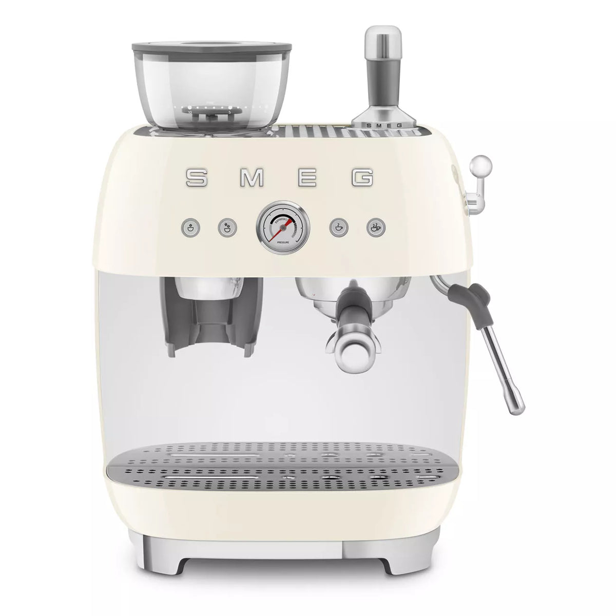 Smeg EGF03CRUK 50s Style Coffee Machine Cream