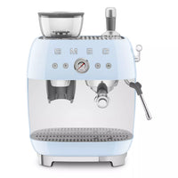 Smeg EGF03PBUK 50s Retro Style Espresso Machine 2.4L 1650W Pastel Blue thumbnail 1