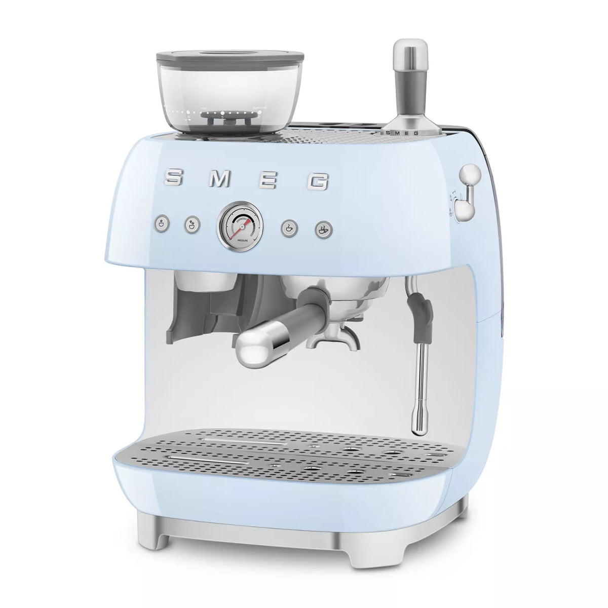Smeg EGF03PBUK 50s Retro Style Espresso Machine 2.4L 1650W Pastel Blue — image 2