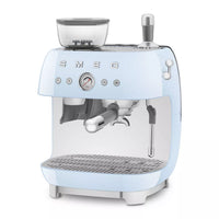 Smeg EGF03PBUK 50s Retro Style Espresso Machine 2.4L 1650W Pastel Blue thumbnail 2