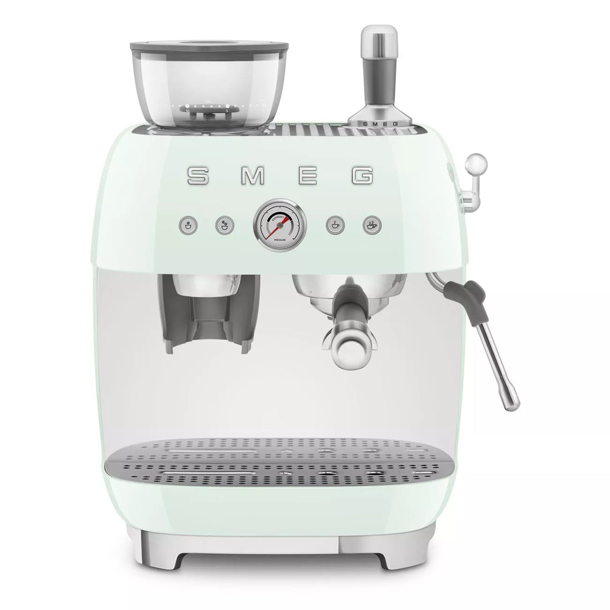 Smeg EGF03PGUK 50s Style Manual Espresso Machine Pastel Green