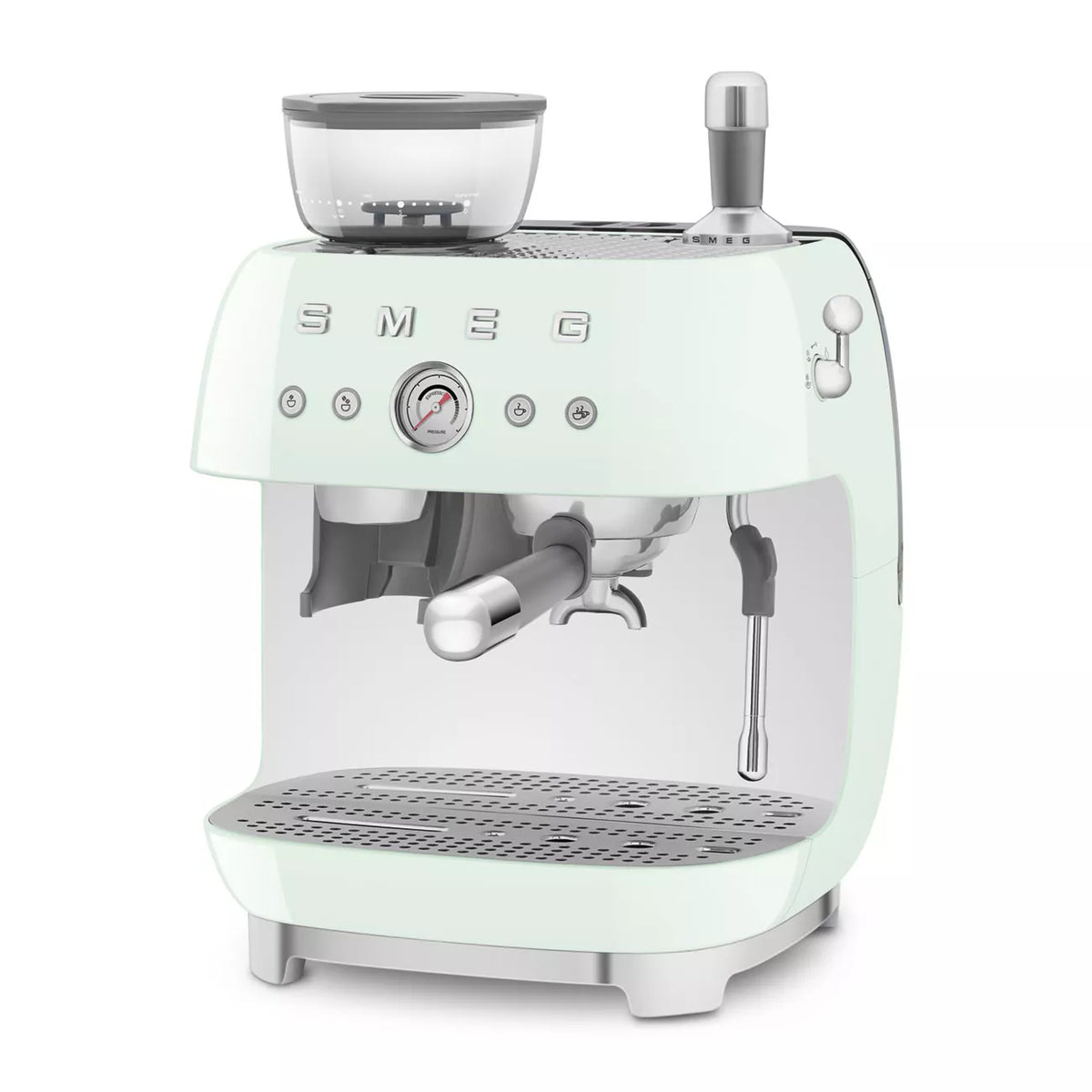 Smeg EGF03PGUK 50s Style Manual Espresso Machine Pastel Green — image 2