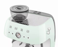 Smeg EGF03PGUK 50s Style Manual Espresso Machine Pastel Green thumbnail 5