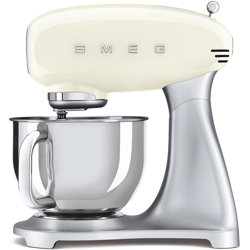 Smeg SMF02CRUK 50s Style Stand Mixer 4.8L Cream