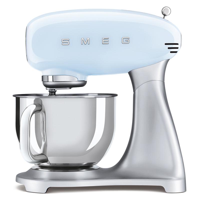 Smeg SMF02PBUK 50s Style Stand Mixer 4.8L 800W Pastel Blue