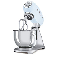 Smeg SMF02PBUK 50s Style Stand Mixer 4.8L 800W Pastel Blue thumbnail 3