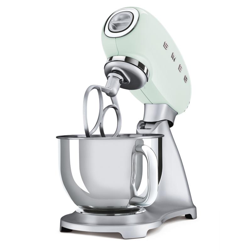 Smeg SMF02PGUK 50s Style Stand Mixer 4.8L Pastel Green — image 3