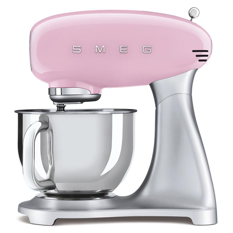 Smeg SMF02PKUK 50s Retro Style Stand Mixer 800W Pink