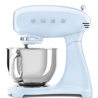 Smeg SMF03PBUK 50s Retro Style Stand Mixer 800W Pastel Blue thumbnail 1