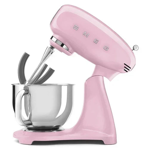 Smeg 50s Style SMF03PKUK Stand Mixer 4.8L 800W Pink