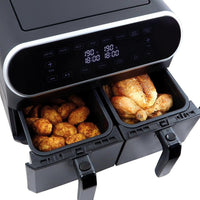 Statesman SKAF08017BK Digital Dual Zone Air Fryer 8L Black thumbnail 5