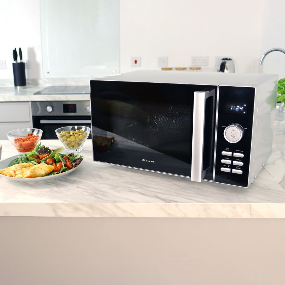 Statesman SKMG0923DSS Microwave with Grill 23L 900W Silver — image 3
