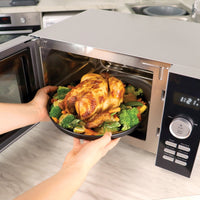 Statesman SKMG0923DSS Microwave with Grill 23L 900W Silver thumbnail 4
