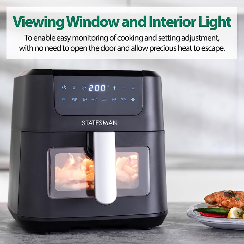 Statesman SKAF05015BK Air Fryer 5L 1500W Black — image 4