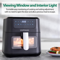 Statesman SKAF05015BK Air Fryer 5L 1500W Black thumbnail 4